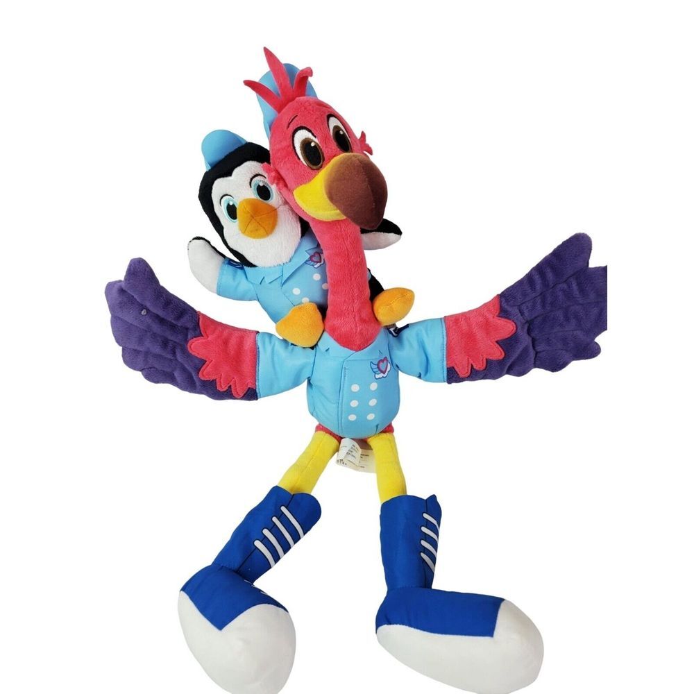 Disney‎ Junior TOTS Talk and Flap Pip & Freddy 20" Plush Toy Sound Moves